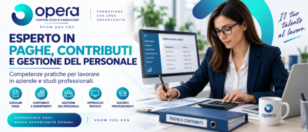 Corso Esperto in Paghe, Contributi e Gestione del Personale – OPERA Centro Studi Lecce